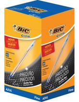 Caneta Esferografica Cristal Fina Azul-0,8mm-cx-50 un