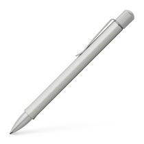 Caneta esferográfica Faber-Castell Hexo 140594 prata fosca