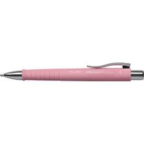 Caneta Esferográfica Faber-Castell Poly Ball XB Tinta Azul Rosa Caneta Esferográfica Faber-Castell Poly Ball XB Tinta Azul Rosa