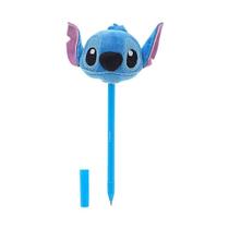 Caneta Esferográfica Face Plush 0.7 Stitch Azul Molin