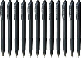 Caneta Esferografica Feel It 0, 7mm Preta - Caixa com 12 Unidade(s), Pentel, BX417-A, Preta