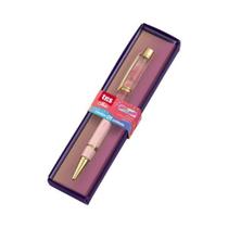 Caneta Esferográfica Flor Holic Garden - Corpo Metálico - Azul - Tris 604435 Caneta Esferográfica Flor Holic Garden - Corpo Metálico - Azul - Tris 604435