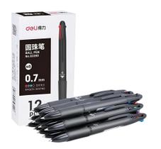 Caneta Esferografica Grip 4 Cores Ponta 0,7mm - Deli