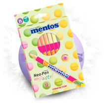 Caneta Esferográfica, Hidrográfica e Marca Texto Linha Mentos Compactor