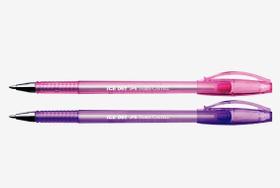 CANETA ESFEROGRAFICA ICE 0.8mm ROXA/ROSA