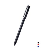 Caneta Esferográfica Izee 0.7mm Traço Fino Médio Material Escritório Cores Azul Vermelho e Preto