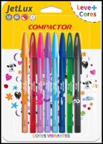 Caneta Esferografica Jet Lux 8 Cores Caneta Esferografica Jet Lux 8 Cores