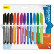 Caneta Esferográfica Kilométrica 100 Colorz Sortida - Paper Mate Caneta Esferográfica Kilométrica 100 Colorz Sortida - Paper Mate
