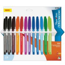 Caneta Esferografica Kilometrica 100 Colorz Sortidas