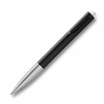 Caneta Esferografica Lamy Noto Preto Prateado