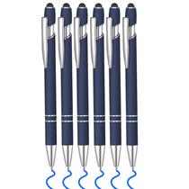 Caneta Esferográfica Lragvtbk 6 Unidades Tinta Azul com Ponta Touch 14 cm Caneta Esferográfica Lragvtbk 6 Unidades Tinta Azul com Ponta Touch 14 cm