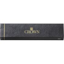 Caneta esferografica metalic esfera prata crown