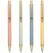 Caneta esferográfica metálica ocre 1.0mm brw ca0703 Caneta esferográfica metálica ocre 1.0mm brw ca0703