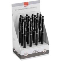 Caneta Esferográfica Metálica Prime Touch 1,0 M Preta - BRW
