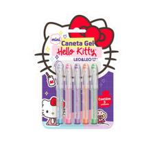 Caneta Esferografica Mini Hello Kit Blister 5 Cores - Leoleo Caneta Esferografica Mini Hello Kit Blister 5 Cores - Leoleo