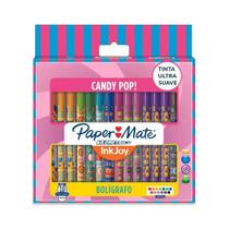 Caneta Esferográfica Paper Mate Inkjoy Candy Pop 13 Cores Caneta Esferográfica Paper Mate Inkjoy Candy Pop 13 Cores