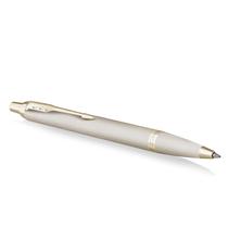 Caneta esferográfica Parker IM Monocromática Champagne com tinta azul Caneta esferográfica Parker IM Monocromática Champagne com tinta azul