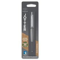 Caneta Esferográfica Parker Jotter Aço Inoxidável Tinta Azul