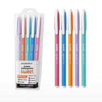 Caneta Esferográfica Perfumada 0.7mm Jocar c/ 5 un