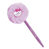 Caneta Esferográfica Pompom com Aplique Hello Kitty LEOARTE