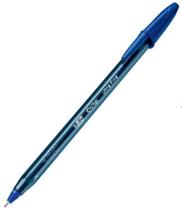Caneta Esferográfica Ponta Ultra Fine 0.7mm Azul Bic