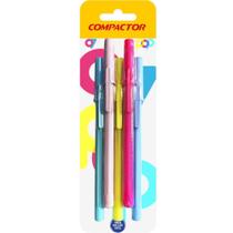 Caneta Esferográfica POP 0,7 Azul Blister com 05 Caneta Esferográfica POP 0,7 Azul Blister com 05