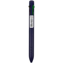 Caneta Esferográfica Retrátil 0,7mm Izee 4 Cores Azul Marinho Pentel
