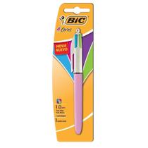 Caneta Esferográfica Retrátil 4 Cores Bic - 1 unidade