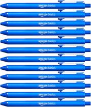 Caneta esferográfica retrátil Amazon Basics azul, pacote com 12 Caneta esferográfica retrátil Amazon Basics azul, pacote com 12