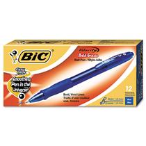 Caneta esferográfica retrátil BIC VLGB11BE Velocity azul 1,6 mm