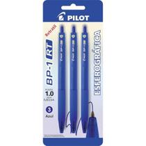 Caneta Esferografica Retratil Bp-1 1.0 Azul