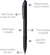 Caneta Esferográfica Retrátil Feel It 0,7mm Pentel Caneta Esferográfica Retrátil Feel It 0,7mm Pentel
