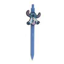 Caneta Esferográfica Retrátil Stitch Mingau Azul - Molin