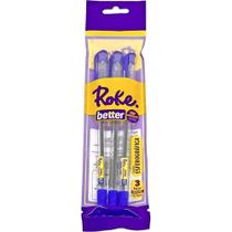 Caneta Esferográfica Roke Better 0.7MM Azul CT.C/03