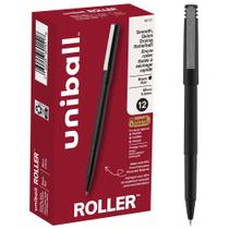 Caneta esferográfica Roller Uniball Stick Micro 0,5 mm Black Dozen