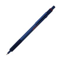 Caneta esferográfica RotRing 600, tinta preta de ponto médio, barril azul