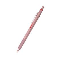 Caneta esferográfica Rotring 600, tinta preta de ponto médio, rosa dourada