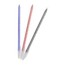 Caneta Esferográfica Spiro 0,7mm Blister com 3 Canetas - Azul, Preto e Vermelho - CIS