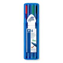 Caneta Esferográfica Staedtler Triplus Ballpoint Xb 4 Cores Caneta Esferográfica Staedtler Triplus Ballpoint Xb 4 Cores