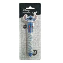 Caneta Esferográfica Stitch com 10 Cores Arco-Íris - School Basics