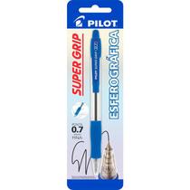 Caneta Esferográfica Super Grip 10R Azul 0.7mm Pilot 14467