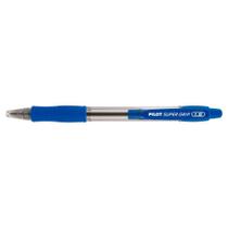Caneta esferografica super grip retratil azul 1.6 - pilot Caneta esferografica super grip retratil azul 1.6 - pilot