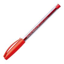 Caneta Esferográfica Trilux Medium Vermelha Faber-Castell