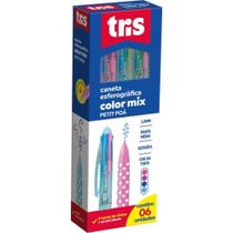 Caneta Esferografica TRIS Color MIX Poa 1.0MM 4CORE CX.C/06 Caneta Esferografica TRIS Color MIX Poa 1.0MM 4CORE CX.C/06