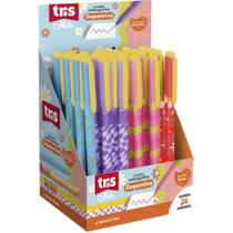 Caneta Esferográfica TRIS Dopamina 0.7MM 4 Cores Sortidas Display com 24 Unidades