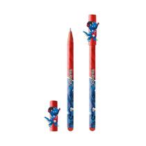 Caneta Esferográfica Tris Radical 1.0mm com Escrita Macia e Toppers Divertidos Vermelho Caneta Esferográfica Tris Radical 1.0mm com Escrita Macia e Toppers Divertidos Vermelho