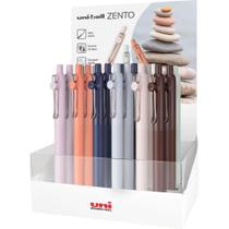 Caneta Esferográfica UNI Zento 0.7MM 12 Cores Sortidas DP com 24 Unidades Caneta Esferográfica UNI Zento 0.7MM 12 Cores Sortidas DP com 24 Unidades