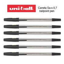 Caneta Esferografica Uniball 0.7mm Sa-s BallPoint C/6 UN PT Caneta Esferografica Uniball 0.7mm Sa-s BallPoint C/6 UN PT