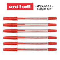 Caneta Esferografica Uniball 0.7mm Sa-s BallPoint C/6 UN VM Caneta Esferografica Uniball 0.7mm Sa-s BallPoint C/6 UN VM