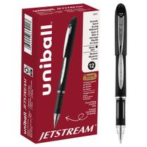 Caneta esferográfica uniball Jetstream Stick Bold 1mm Black Ink Caneta esferográfica uniball Jetstream Stick Bold 1mm Black Ink